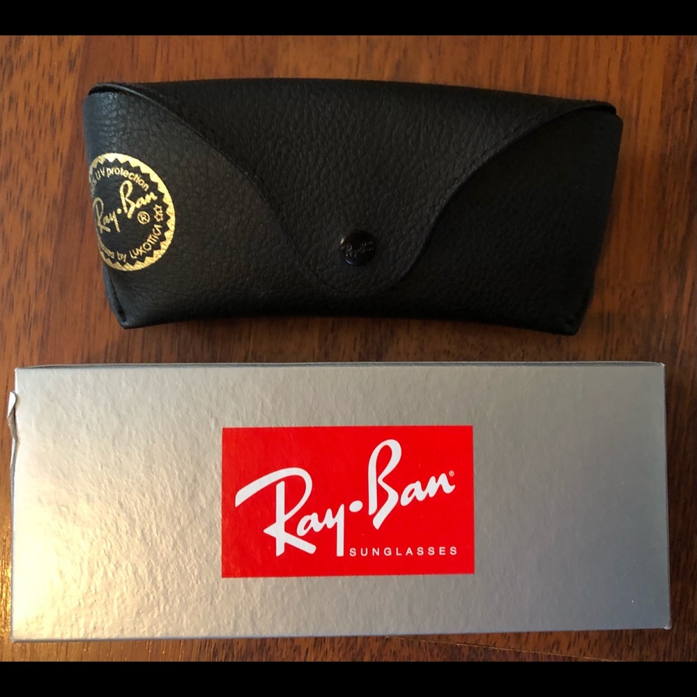RayBan semi-soft sunglasses case with box
